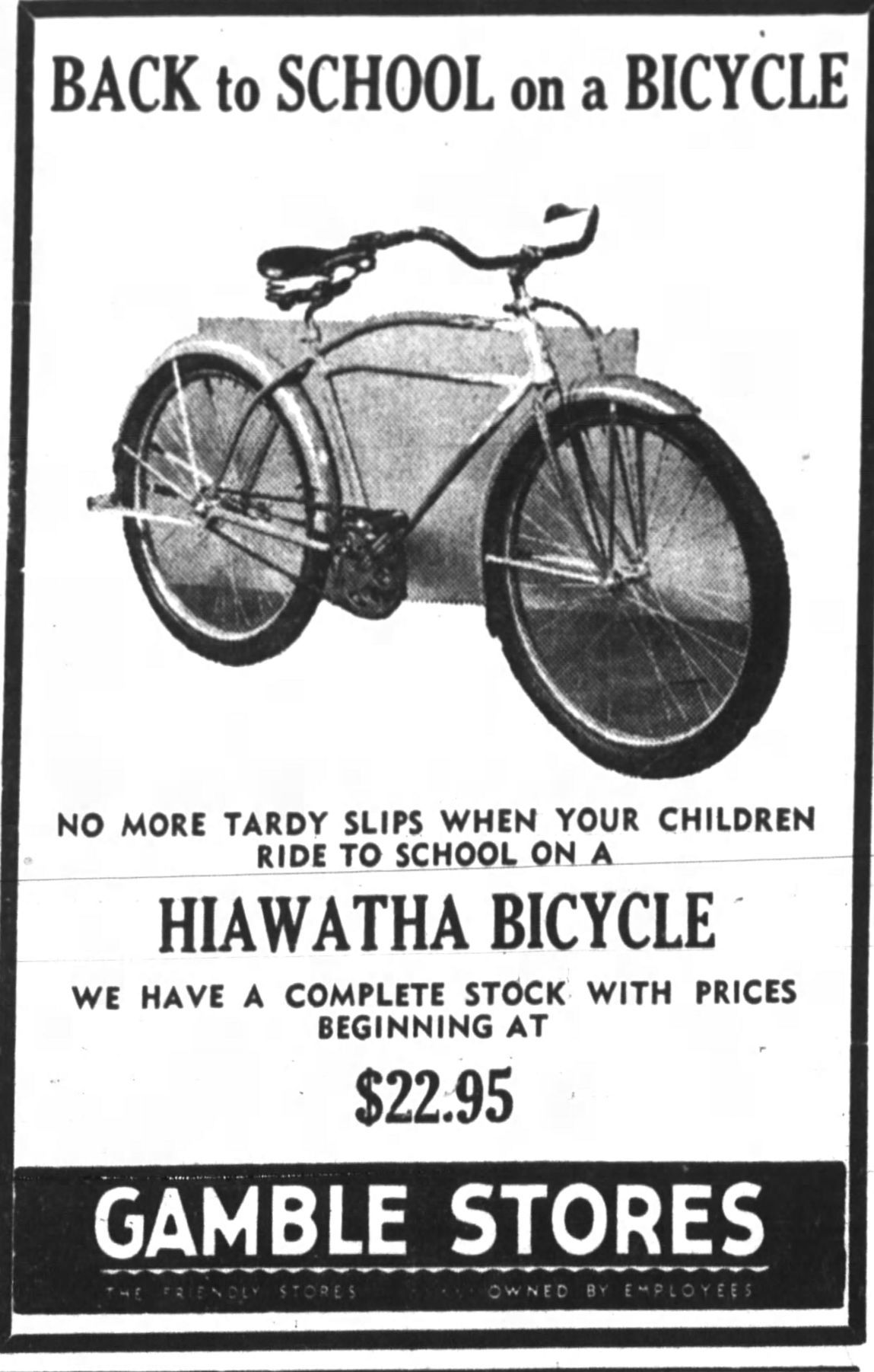 Back to school on a bicycle